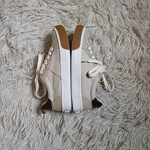 *SOLD* Canvas Faux Suede Trim Boy's Kid's Old Navy Sneakers Shoes - 13 - Picture 5 of 12